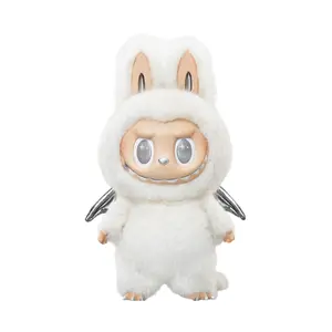 Pop Mart The Monsters Labubu Zimomo Angel in Clouds Figure - Sealed Box 100% Authentic Collectible White Plush Toy Ready to Ship Vinyl Energy Series, Collectible Figures, Vinyl Figure