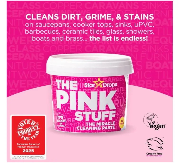 Stardrops - The Pink Stuff - The Miracle All Purpose Cleaning Paste ...