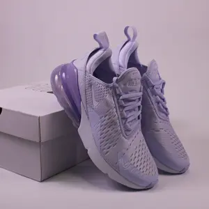 Nike Air Max 270 Amethyst Tint White Women's Sneaker - Authentic Brand New Shoes AH6789-502