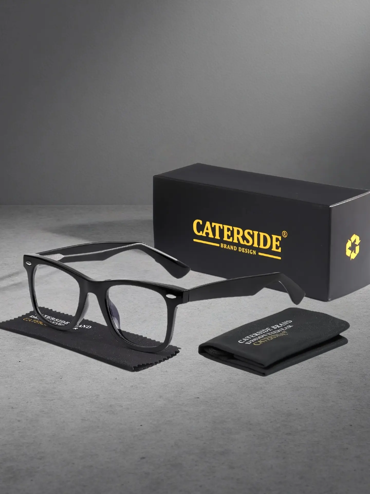 Unisex Tr Optical Frame, Uv400 Protection, Casual Style, All-Season Use, Perfect for Cycling & Street Photography