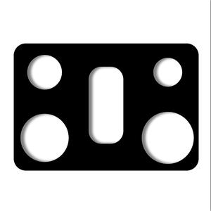 FanXm LG Stove Protectors 30inch,Gas Cooktop Protectors,Whole piece design,Washable, LSGL6337, LSDL6336F