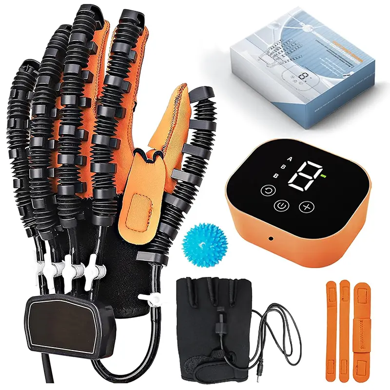 Healthcare Rehabilitation Robot Gloves - Hand & Finger Supports for Adults, Arm Aid for Stroke Hemiplegia & Dysfunction Patients, Aids in Hand Rehabilitation & Finger Training