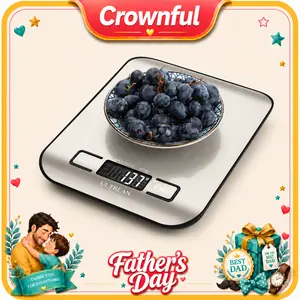 Digital Food Scale, 11 lb Digital Kitchen Scales Weight Ounces and Grams for Cooking and Baking, 6 Units with Tare Function Kitchenware