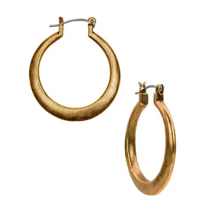 Patricia Nash 1-1/4" Hoop Earrings