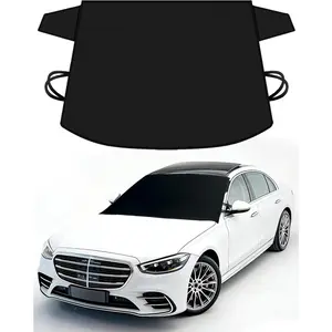 Windshield cover suitable for ice and snow |     Heavy-duty 600D Oxford fabric |     Windshield protective film suitable for cars, SUVs, and trucks |     Compatible with Waterproof and Frostproof Cover |     Winter Car Accessories (69 * 42)