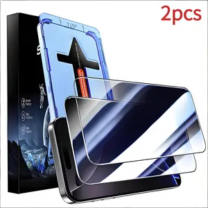 New Invisible Screen Protector, Dust-Free Bubble-Free, Anti-Scratch/fingerprint, Alignment Kit, for iPhone 11 12 13 14 15 16/pro/promax/plus Also compatible with iPhone 11 PRO MAX, privacy protection version, high-definition version, Accessories