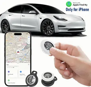 LOZE GPS Tracker, Car GPS Tracker, Mini Tracker, Pet Tracker with Weatherproof Case - No Monthly Fees - Best Invisible GPS Tracker, Anti-lost Device, Works with "Apple Find My" (iOS Only)