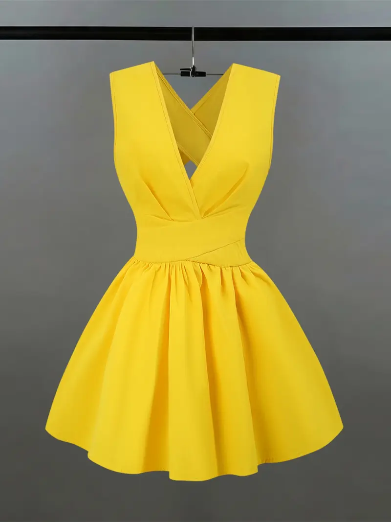 sachin and babi light blue dress Homecoming Dresses Short Yellow Homecoming Dresses, Party Dresses on Luulla