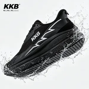 KKB Women's Non-Slip Work Footwear, Sweat-Absorbent, Odor-Controlling, Waterproof, Easy-On-Off, Orthopedic Arch Support Shoes for Restaurants, Kitchens