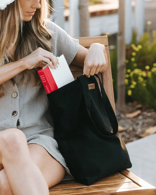 Patnem Beach Everyday Tote Black