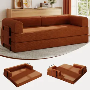 78.8" Foldable Cloud Sofa Bed with Cloud Compression Comfort Tech No Assembly Required Sleeper Functionality Stylish Modern Design for Living Room Bedroom