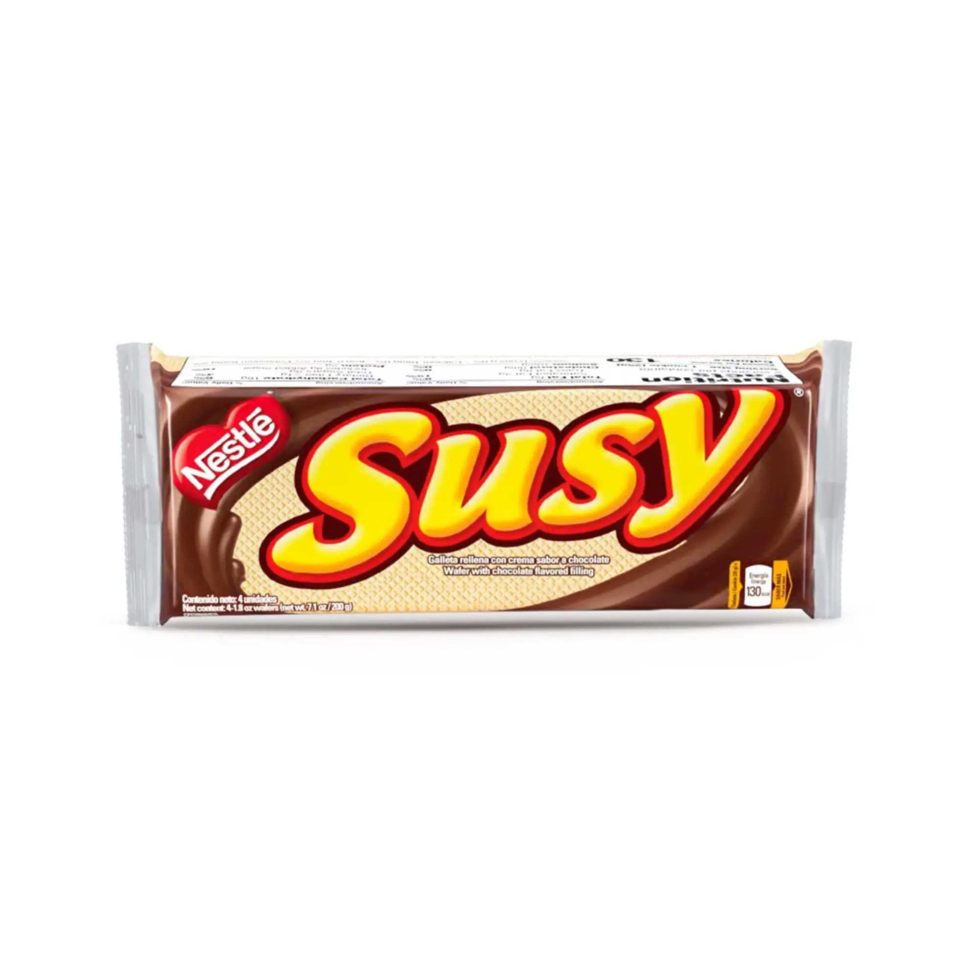 Susy Maxi Wafer Snack filled with Chocolate - 4 PK Susy Maxi Wafer Snack filled with Chocolate - 4 PK
