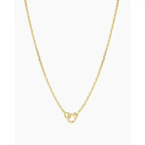 gorjana – Asher Delicate Necklace – 18K Gold-Plated Chain Necklace – Classic, Versatile & Charm-Compatible Jewelry