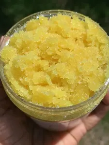 ButteredBody | Turmeric & Lemon Skincare Tools Body Polish – Kojic Acid Skincare Tools S.c.r.u.b for Dark Spots, Acne, and Glowing Skincare Tools