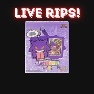 Live - Pokémon: Shadow of The Blue Sea "Gengar" Card Case Gift Box (S-Chinese)