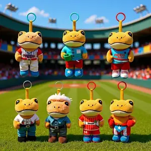 [2026 Must-Try]New El Sapo Concho Plush Cute Frog Toy in Various Outfits Soft Cotton Material Adorable Collectible Doll.