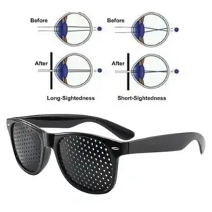 Anti-myopia Astigmatism Glasses With HolesVisionCorrection Fatigue Pin Hole Glasses For MenWomenEyesight Improvement Natura