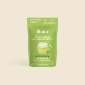 Blume Matcha Coconut Superfood Latte Mix – Organic Energy Drink Powder