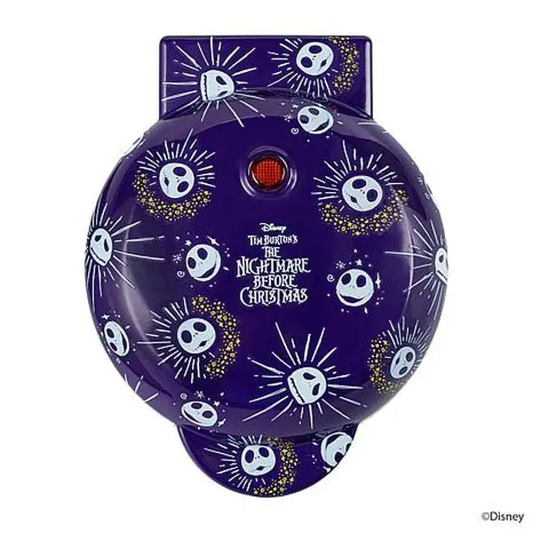 Uncanny Brands Disney Nightmare Before Christmas Mini Waffle Maker