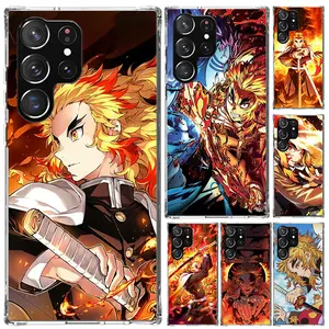 Transparent soft shellDemon Slayer Rengoku Kyoujurou Phone Case For Samsung Galaxy S25 S24 S23 Ultra S22 S21 Plus S20 FE S10 + S10E S25U Soft Print Sh S24 Case Premium Phone Case Deals For You