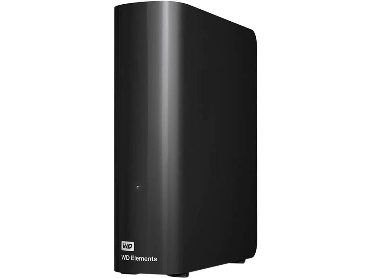 Western Digital WDBWLG0160HBK-NESN WD Elements 16TB USB 3.0, Micro-B Desktop External Hard Drive, Black