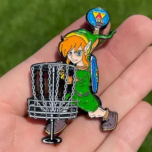 Link Disc Golf Pin - Enamel - Zelda