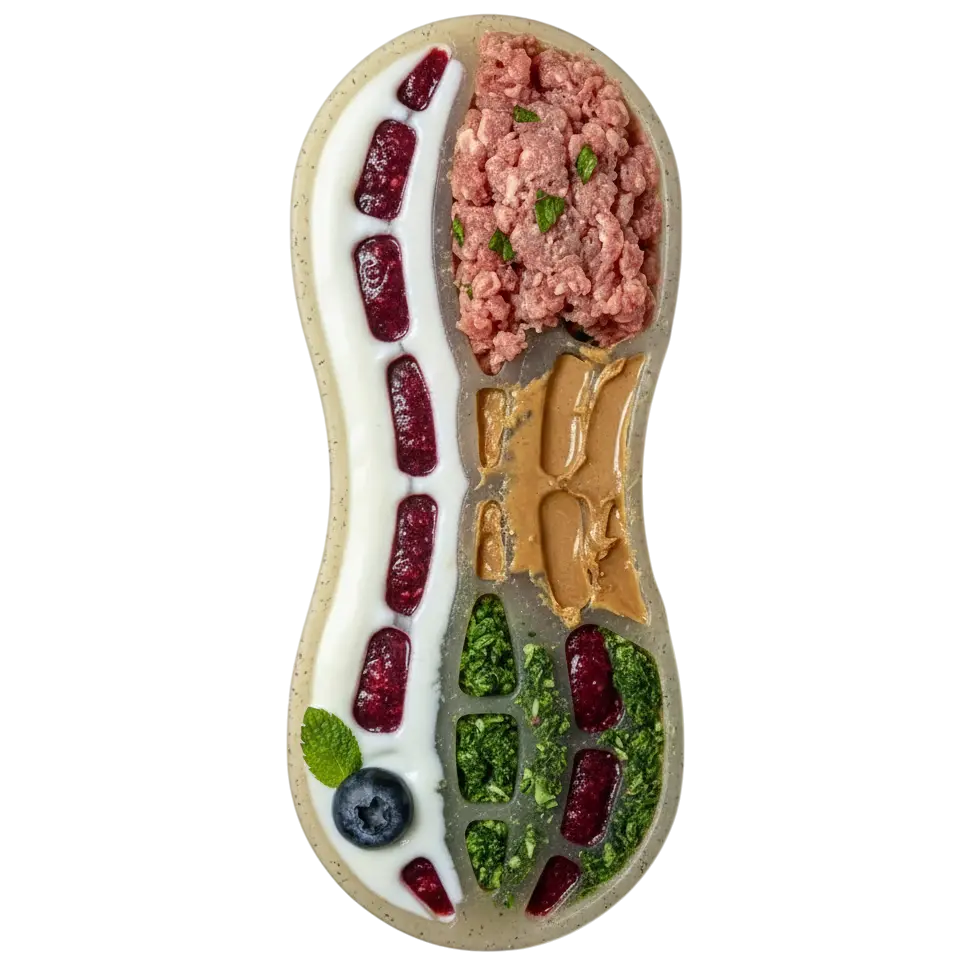 Peanut Nylon Dog Chew Toy | Ultra-Durable for Aggressive Chewers | SodaPup
