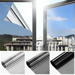 1 Roll Insulating Film - PVC Window Sunshade Thermal Insulated Curtain for Privacy Protection, Removable DIY Heat Insulation, Lightweight Durable Design