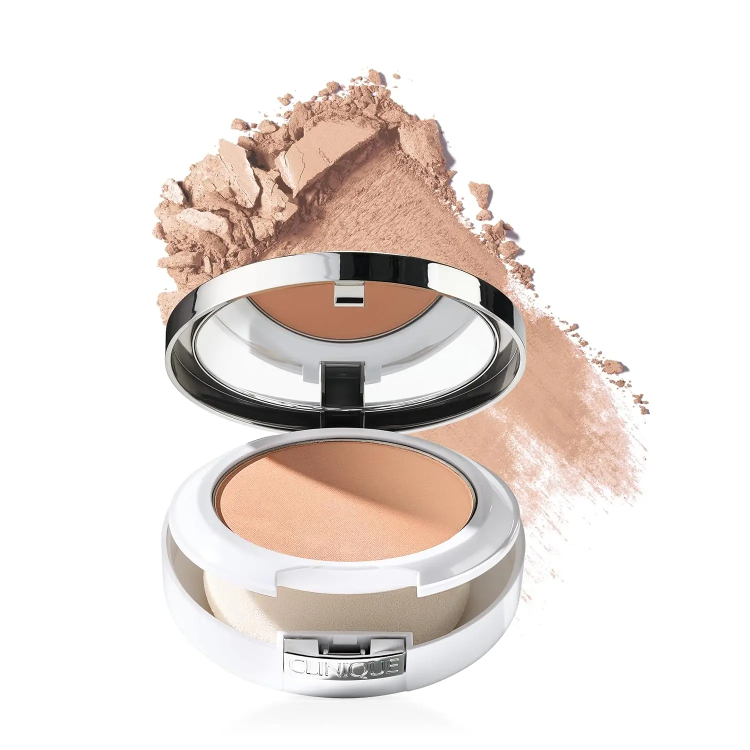 Clinique Beyond Perfecting Powder Lightweight Full Coverage Foundation + Concealer For Dry Combination to Oily Skin Types