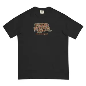 Blood Python Life T-Shirt 100% Ring-spun Cotton Garment-dyed Relaxed Fit Double-needle Hems
