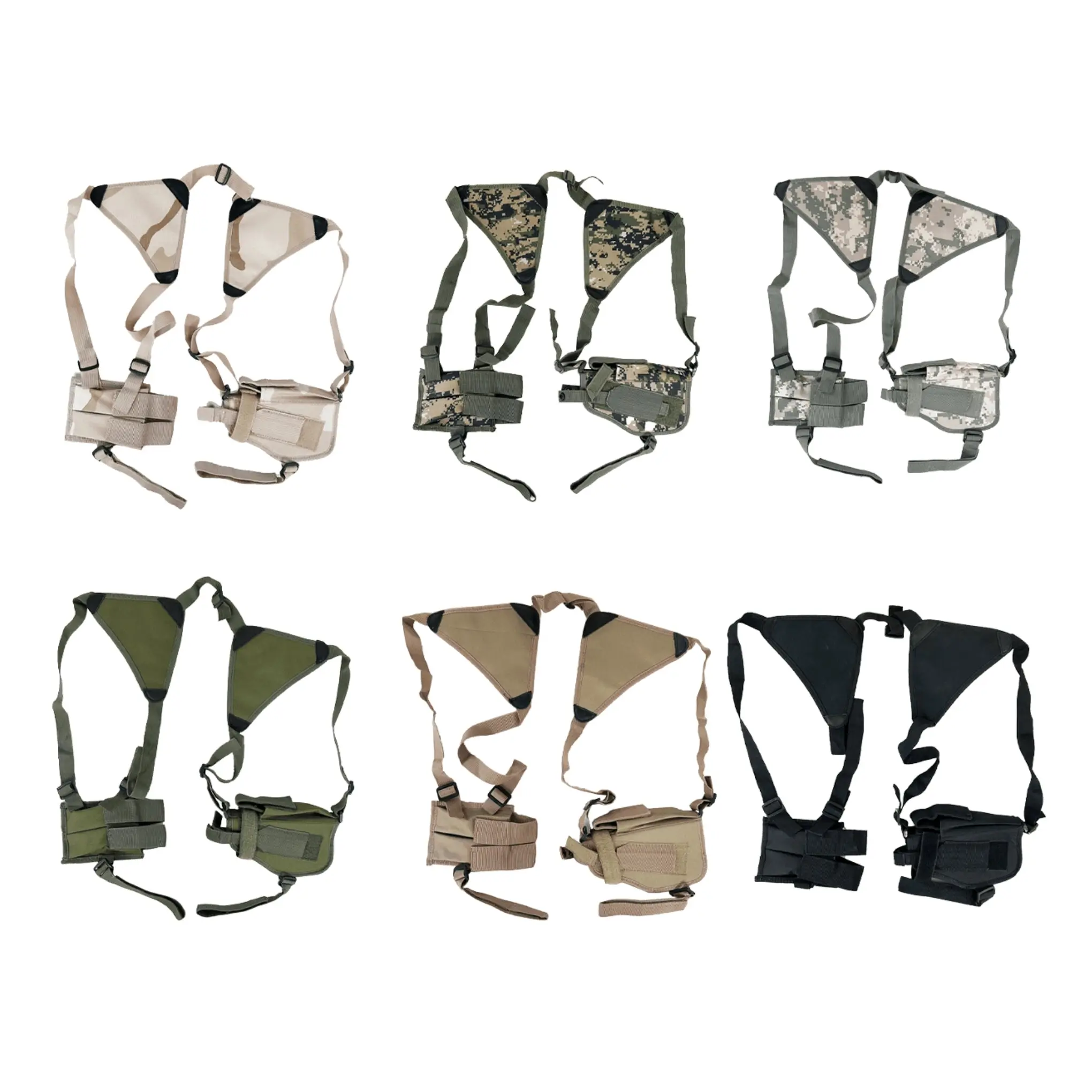Tactical Shoulder Holster System – Dual Carry Rig with Magazine Pouch & Adjustable Fit