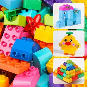 Large Building Blocks Set STEM Educational Constructor Set - Colorful, Creative & Fun Construction Toys for Youngsters - Perfect for Birthday & Holiday Gifts,Digital Large Particle Block Puzzle, Puzzle Toys For Boys And Girls
