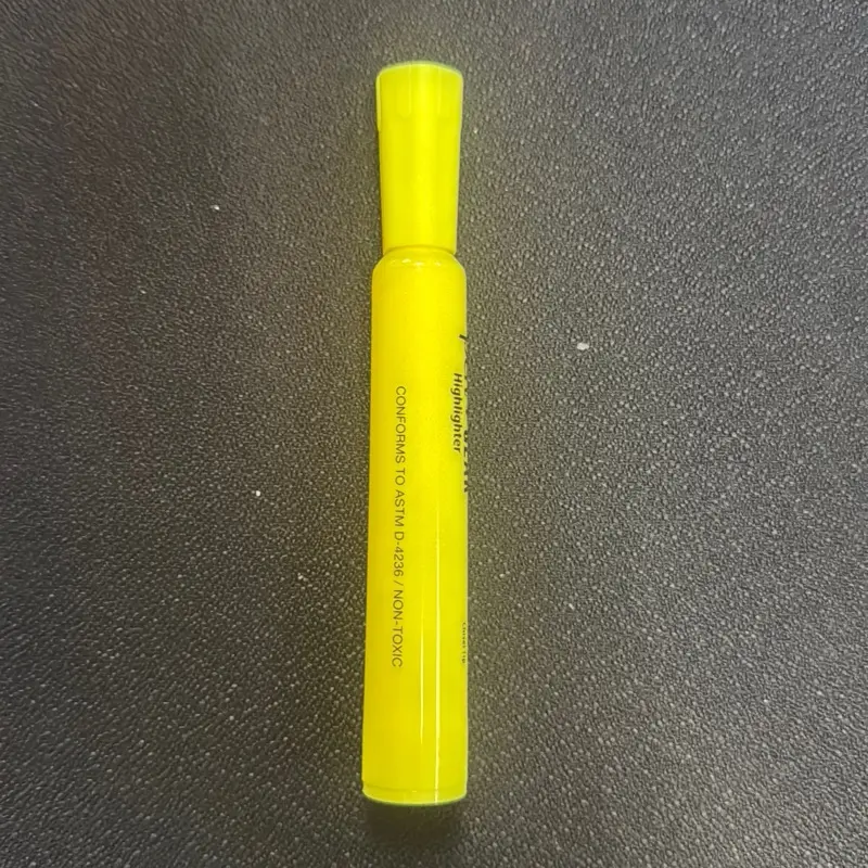 Yellow highlighterg