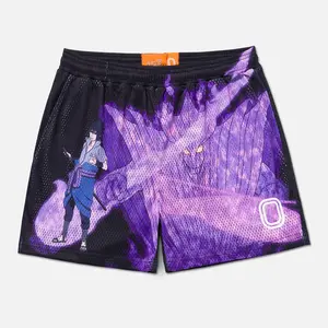 Overtime | Naruto Sasuke Susanoo Mesh Shorts