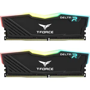 T-Force Delta RGB DDR4 16GB (2X8Gb) 3200Mhz (PC4-25600) CL16 Desktop Memory Module Ram Black - TF3D416G3200HC16CDC01