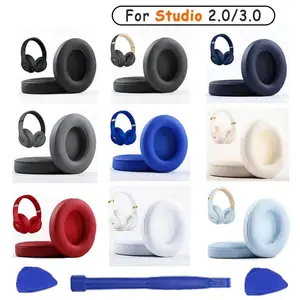 Earpads For Beat Studio 3 3.0 Ear Pads Studio3 Headphone Replacement Pads Studio2 Ear Cushions Earpads  Headset Foam Pad Earmuff Personalized