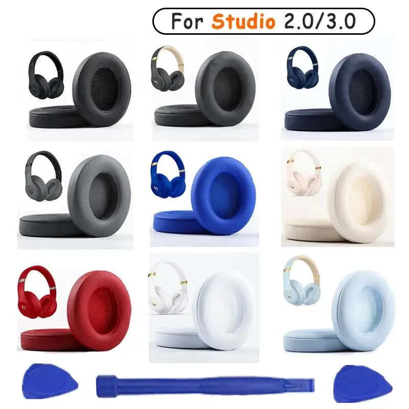 Earpads For Beat Studio 3 3.0 Ear Pads Studio3 Headphone Replacement Pads Studio2 Ear Cushions Earpads  Headset Foam Pad Earmuff Personalized