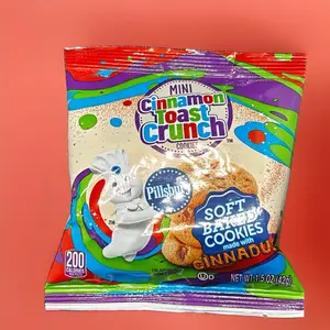Mini Cinnamon Toast Crunch Soft Baked Cookies Snack