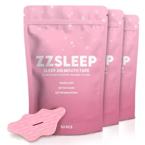 ZZSLEEP Beauty Mouth Tape Bundle (3 Month Supply) – Lip Shaped Tape for Rest, Recovery & Nasal Breathing