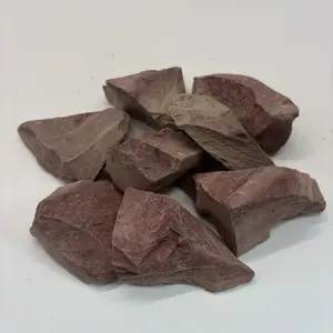 Blueberry  Kaolin Clay Chunks & Lump, 100% Natural ,Zero Additive, Hard Crispy Edible Clay -Hard Texture Mild Sticky When Wet 200g(7oz)