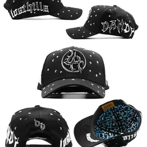 Dandy Hats X Lost Hills Hat with Unique Embellishments and Black Studded Design for Stylish Outfits