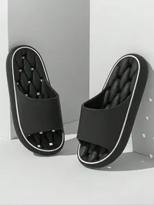 New Women's Casual Eva Non Slip Slippers, Anti-Slip Home & Outdoor Wear, Comfortable Hole Design, All-Season Footwear, Couples Shoes, Indoor Slippers, House Slippers