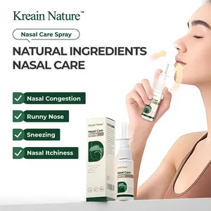 Kreain Nature Nasal Care Spray | Ocean-Inspired Mineral Formula with Plant Extracts, Soothes Dry Nasal Passages, Relieves Congestion & All Nasal Discomfort for Daily Care