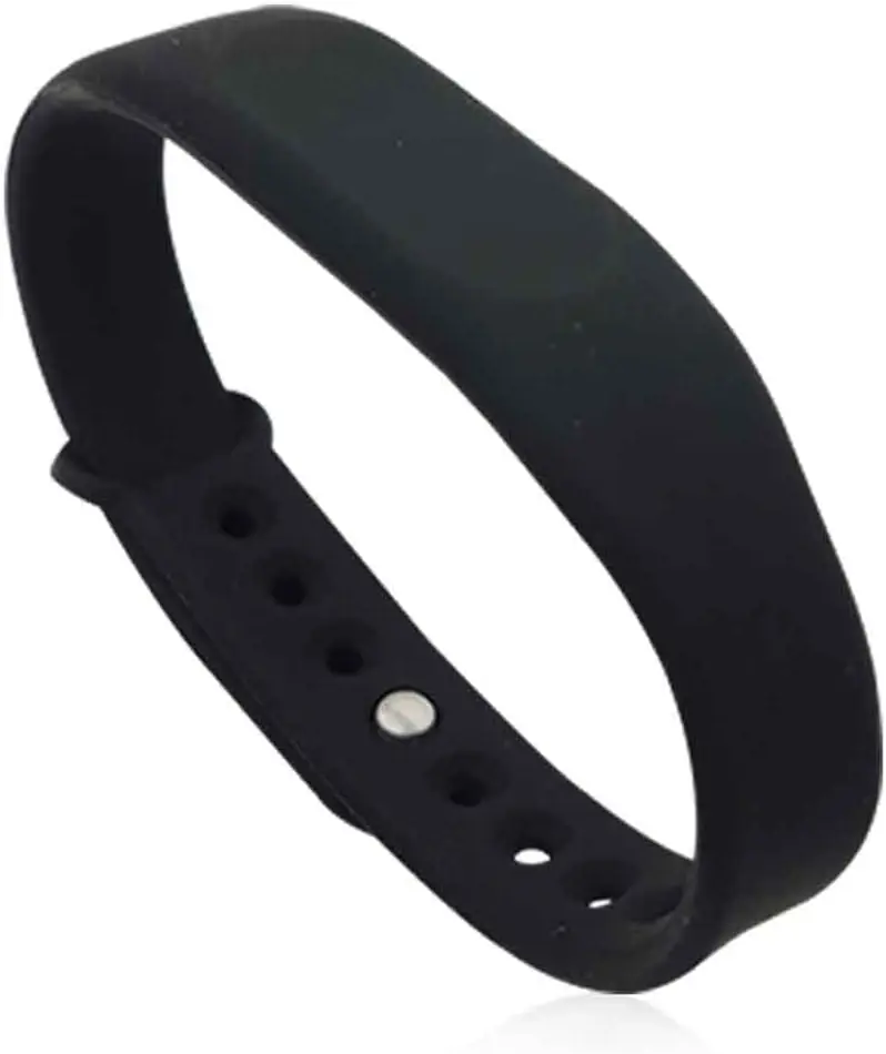 125kHz RFID Silicone Wearable Wristband Card - ID Read-Only, TK4100/EM4100/EM4200 Compatible, NFC-Enabled, Android-Supported, Memory Function (1PCS)