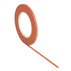 212 MAIN Jtape JTA-1111.0355 High Temperature Resistant Adhesive Tape, 3 mm x 55 m Orange Flexible Paint Masking Tape