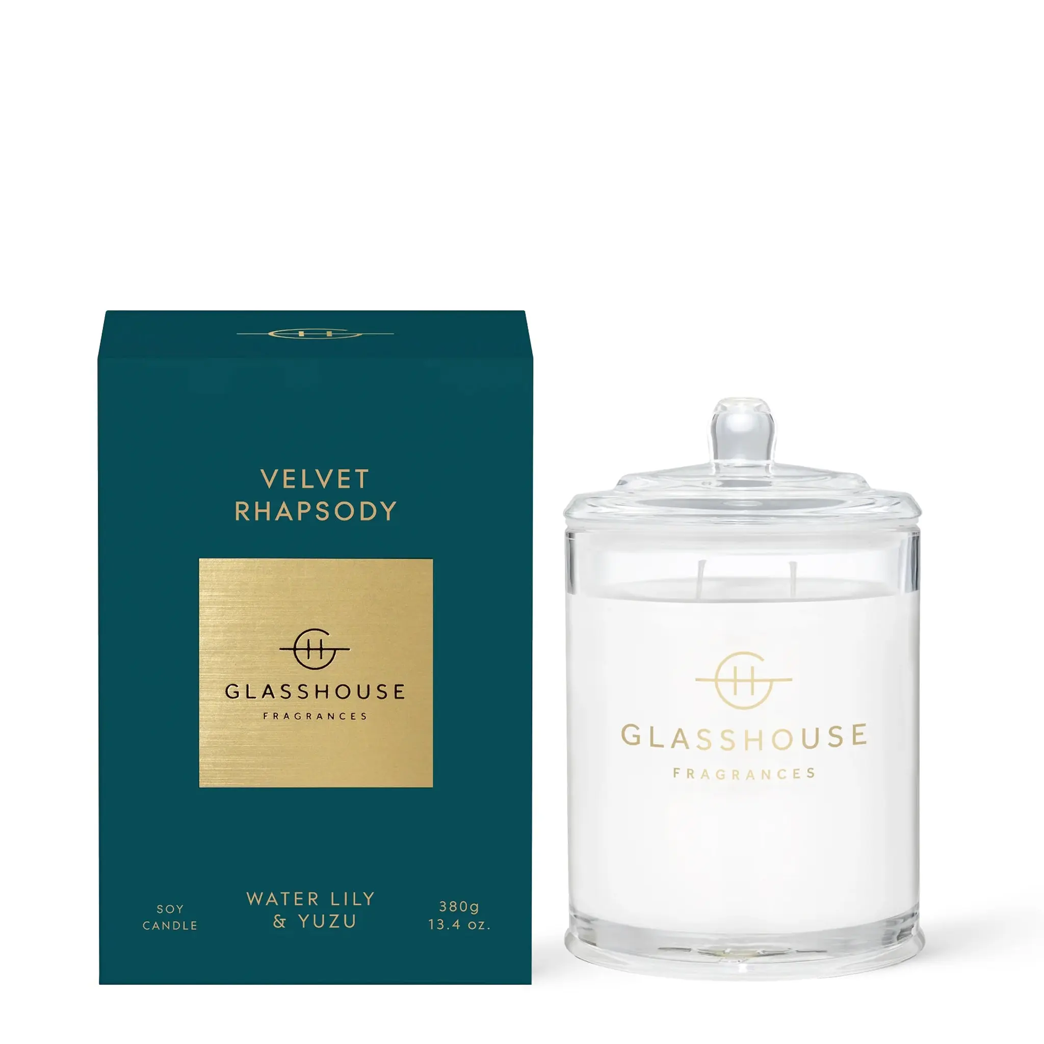 GLASSHOUSE FRAGRANCES | Velvet Rhapsody Candle