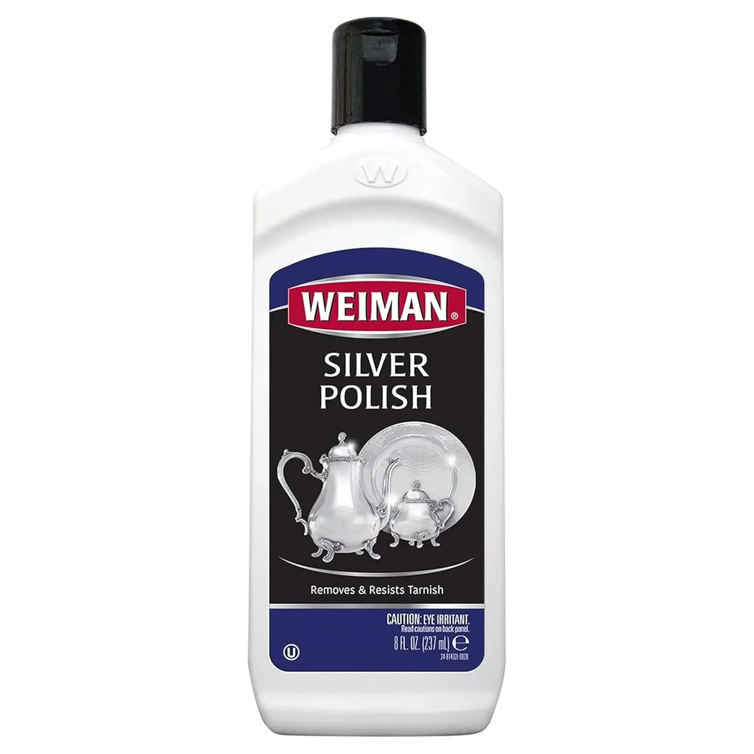 Weiman 3-in-1 Silver Cream Cleaner - 8 Oz Household Scented Floral Cleaner with Anti-Tarnish Technology, Protector for Aluminium, Safely Cleans, Polishes, Shines & Restores