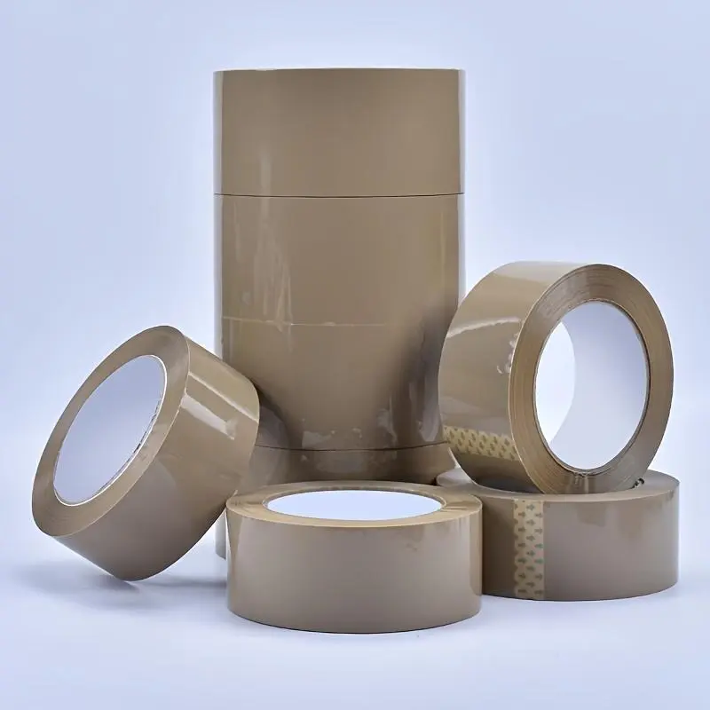 Low noise heavy-duty packaging tape, Strong Adhesive Waterproof, suitable for safe transportation, moving boxes, package protection, compact design, smooth surface, sturdy structure, high-strength tape, box sealing, tape, logist