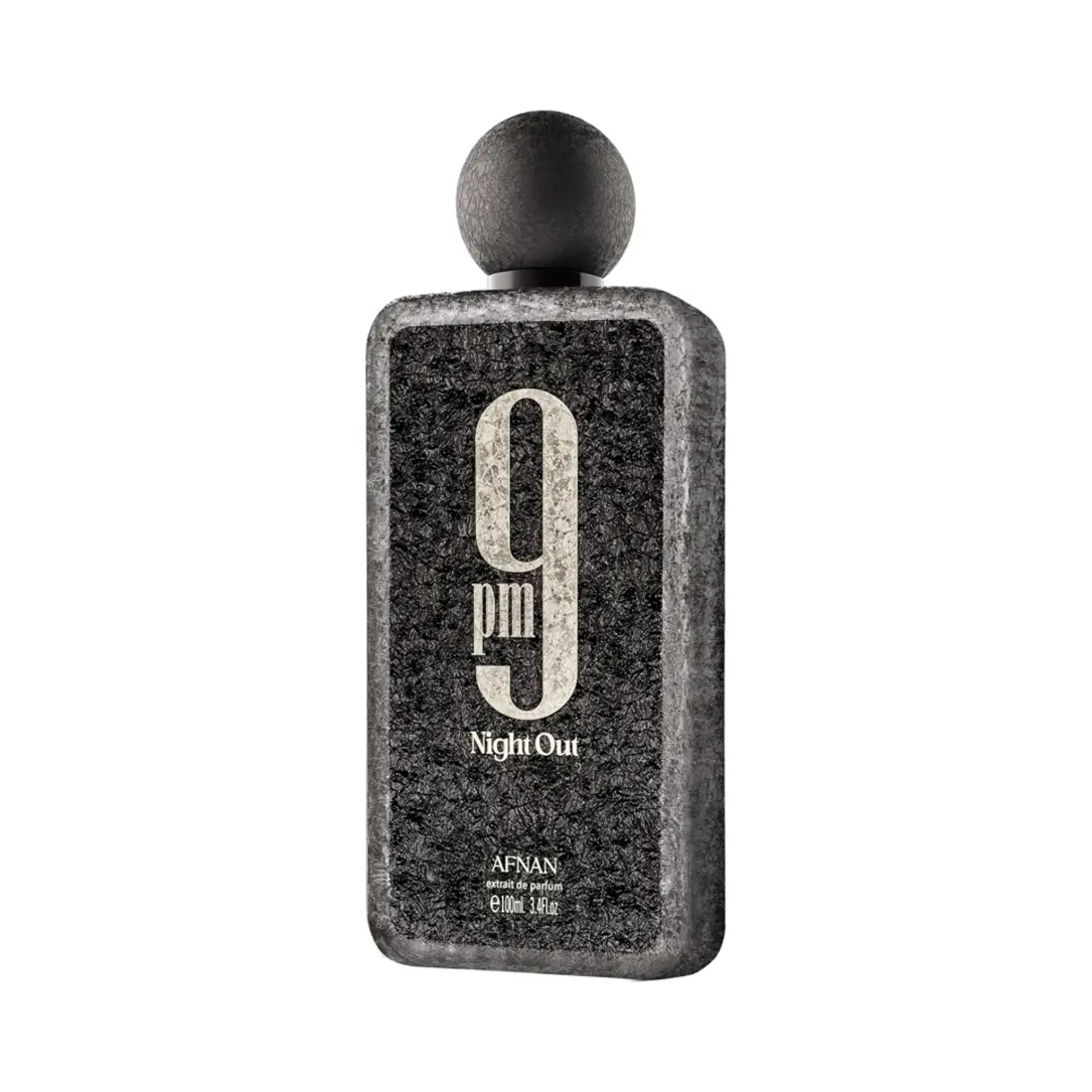 Afnan 9PM Night Out Extrait De Parfum For Unisex(100ml)Long Lasting Night Fragrance 3.4 Oz