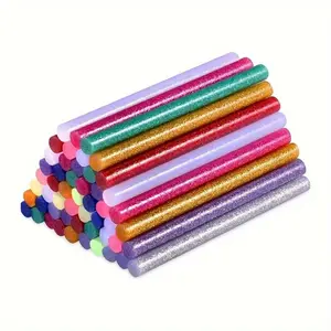 7mm x 100mm Hot Glue Stick, 50pcs/set Colorful Glue Stick for DIY Craft, Hot Melt Glue Sticks Bond Seal Adhesive for Home & Office & School, Glue Sticks For Arts, Glue Sticks For Crafting